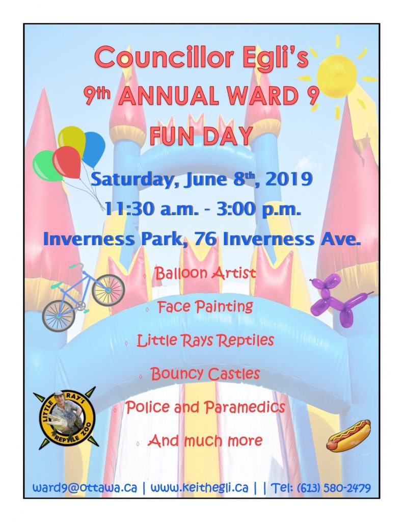 Councillor Egli’s Fun Day