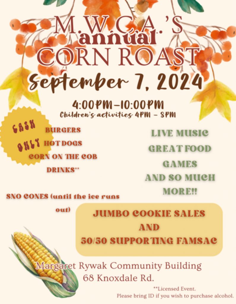 MWCA ANNUAL CORN ROAST